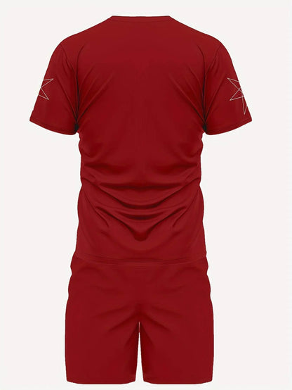 2025 Men's Printed Round Neck Shirt - Breathable Quick Dry Comfort - Buy Center