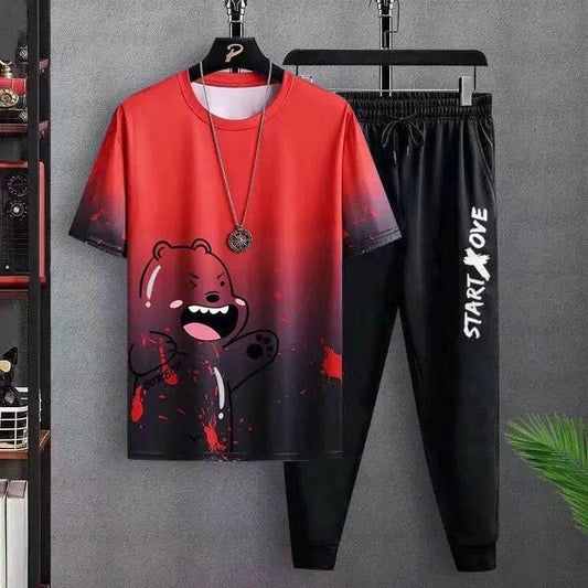 Trendy Casual Sports 2-Piece Set for Youth - Cool Summer Style - Buy Center