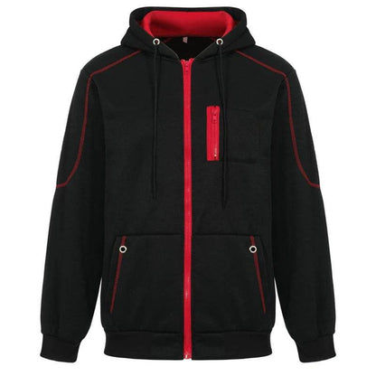 Street Ninjas Men's Zip Up Hoodie - Fleece Lined Casual Jacket - Buy Center