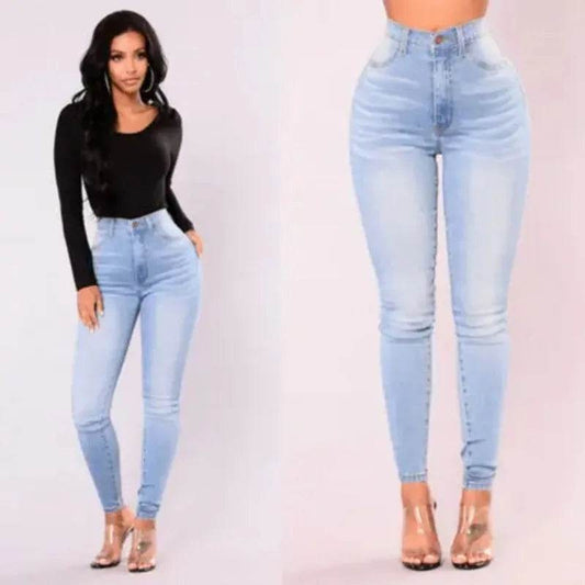 Liva Girl Women’s High Waist Skinny Jeans - Ankle Length, Stretch Fit - Buy Center
