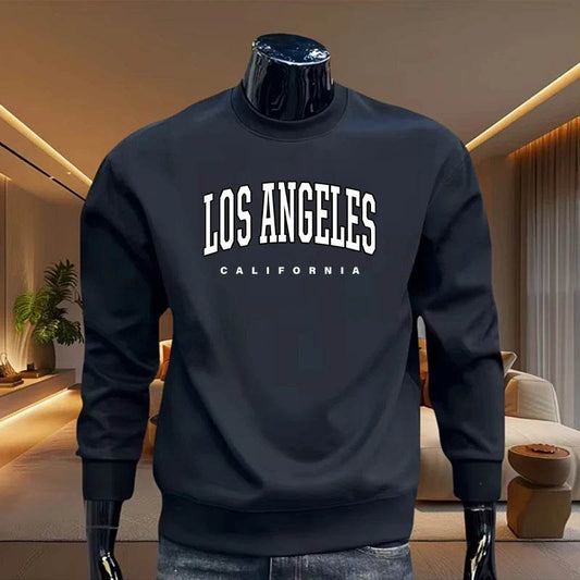 TLIT Men's Los Angeles Printed Hoodie - Casual O-Neck Sweatshirt - Buy Center