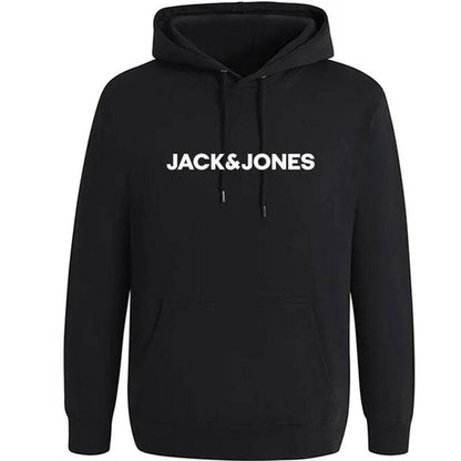 Men's Casual Hoody with Funny Letter Print - Fleece Pullover Streetwear - Buy Center