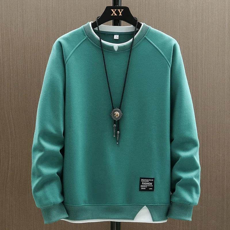 FAVOCENT Men's Casual Sweatshirt - Harajuku O-Neck Fashion Hoodie - Buy Center