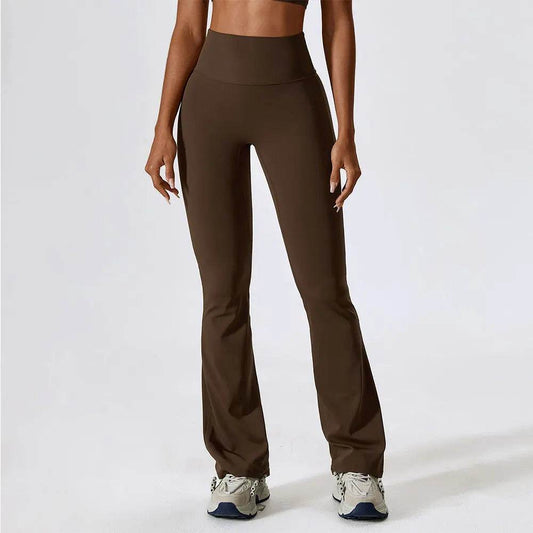 SWELTERING High Waist Flare Leggings - Women's Yoga & Fitness Pants - Buy Center