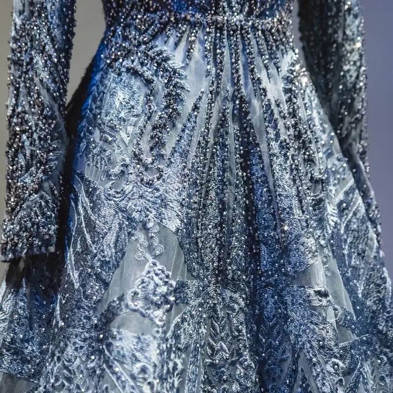 Sharon Said Plus Size Dubai Evening Dress - Floral A-Line Formal Kaftan - Buy Center