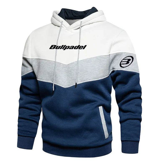 Men’s Trendy Letter Printed Hoodie - Fleece Pullover for Casual Style - Buy Center