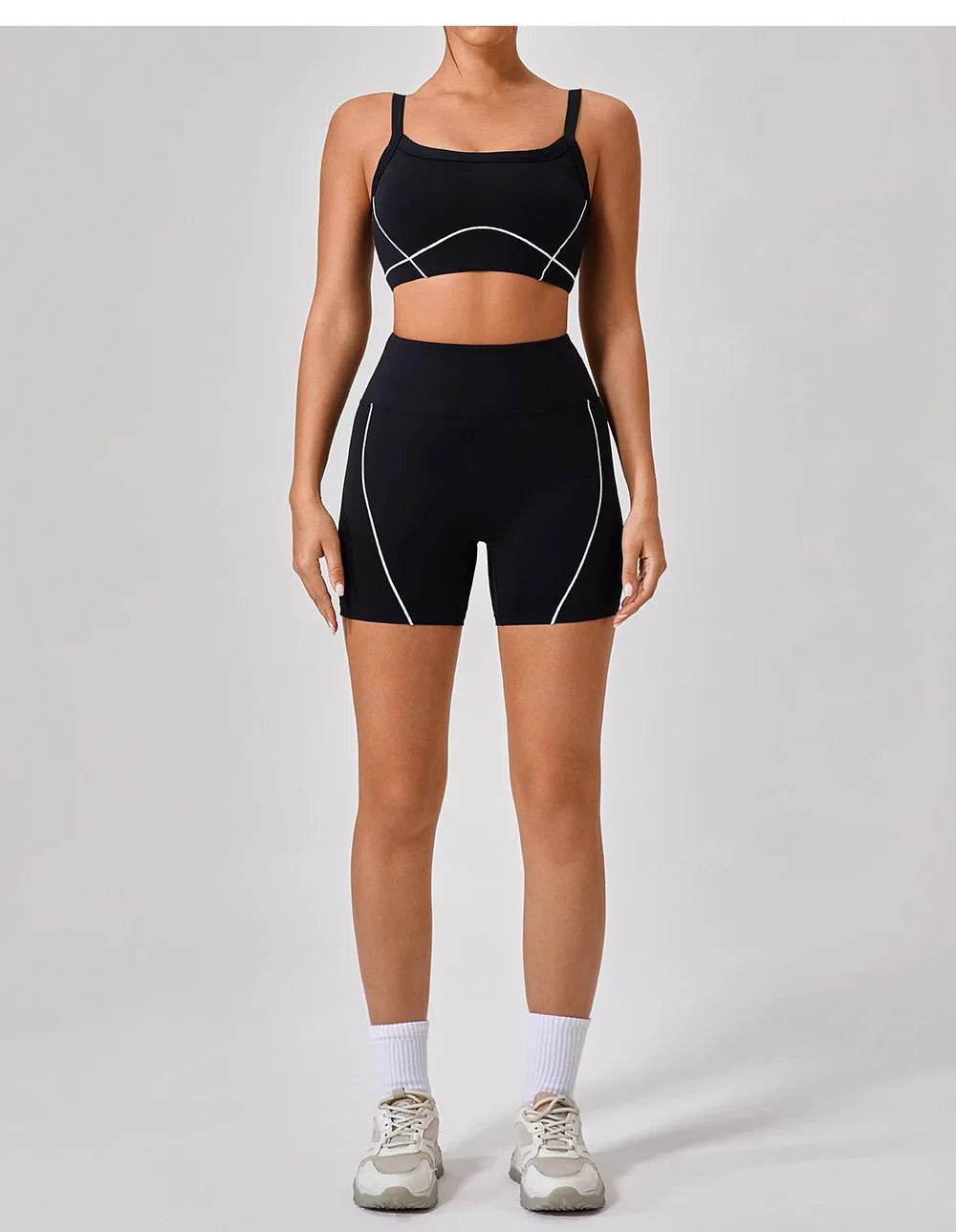 Mr. Nut Women's 2-Piece Workout Set - Sporty Skort and Tank Outfit - Buy Center