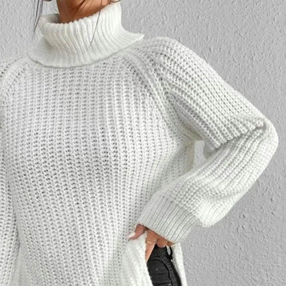 SANWOOD Women's Turtleneck Sweater - Loose Fit, Warm & Casual - Buy Center