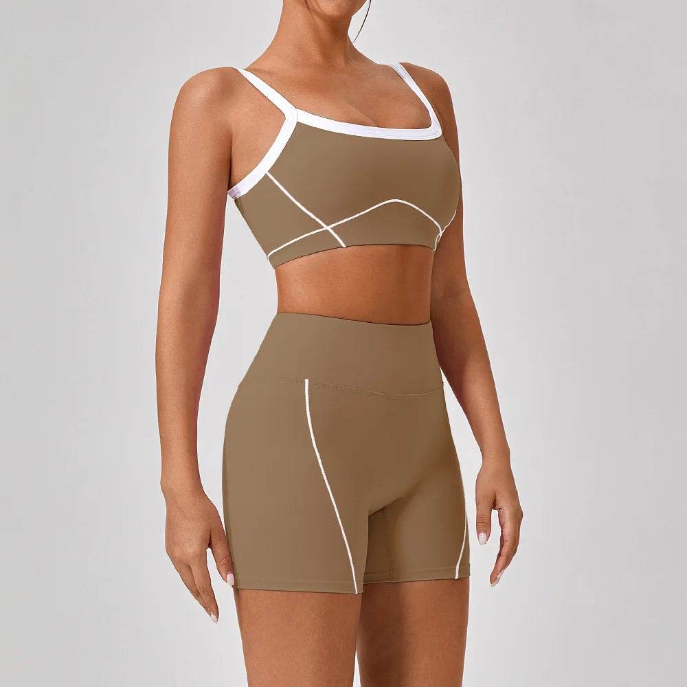 Mr. Nut Women's 2-Piece Workout Set - Sporty Skort and Tank Outfit - Buy Center