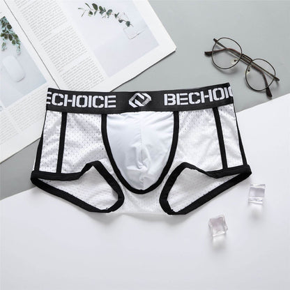 Low Waist Men's Boxers - Breathable, Quick Drying & Antibacterial Comfort - Buy Center