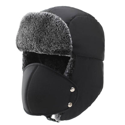 Winter Lei Feng Bomber Hat - Casual Cotton Style for Men & Women - Buy Center