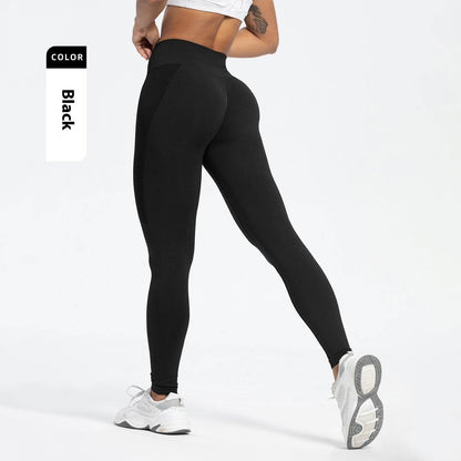 Women's High Waist Yoga Pants - Seamless Fitness Leggings for Comfort - Buy Center