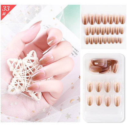 New Stylish Nail Patches - Stunning Glitter Fake Nails for Any Occasion - Buy Center