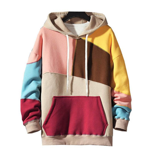 Large Size Fleece-Lined Pullover Top - Men's Casual Winter Hoodie - Buy Center