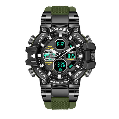 Buycenter Men's Waterproof Fitness Watch - 50M, 49MM Stylish Dial - Buy Center