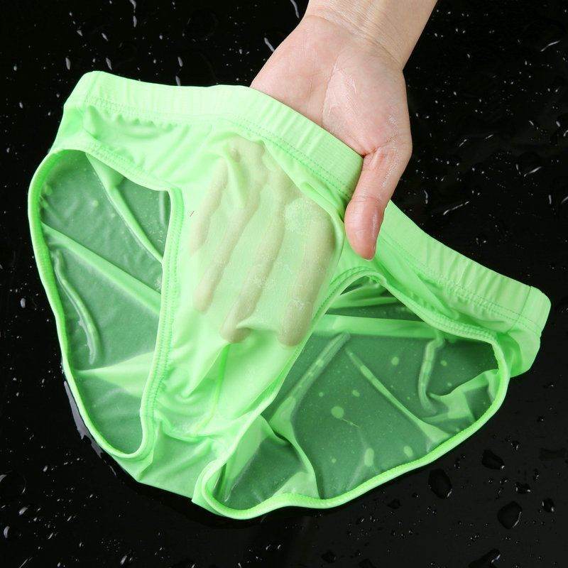 Ultra-Thin Ice Silk Boxers - Breathable Translucent Underwear for Men - Buy Center