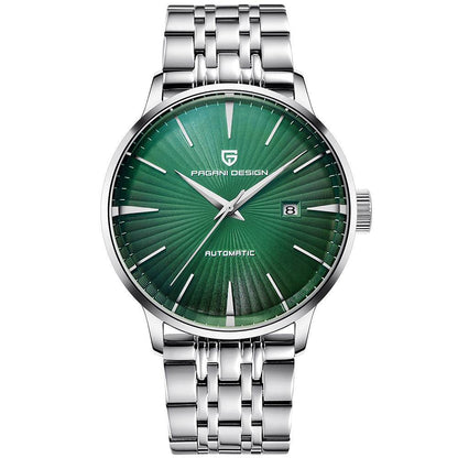 Buycenter Men's Mechanical Watch - 30M Waterproof & Stylish Steel Band - Buy Center