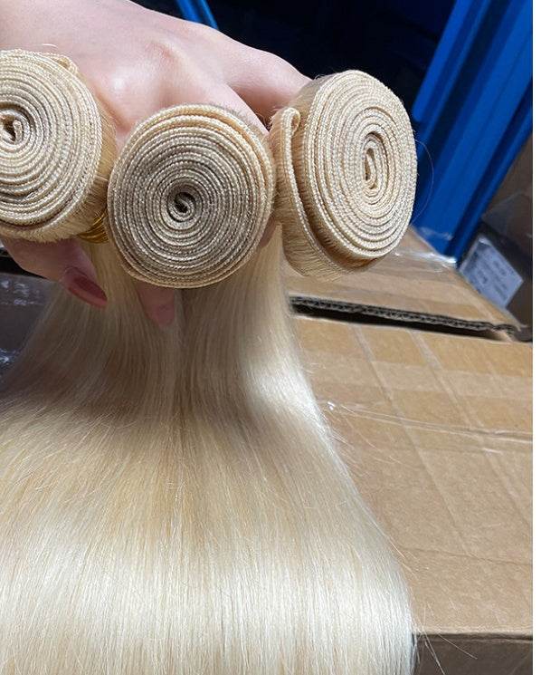 Bone Straight Human Hair Curtain - Customizable Lengths from 10 to 32 Inches - Buy Center