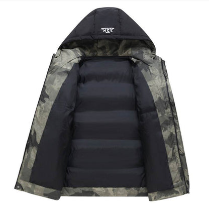 Men's Cotton-Padded Coat - Stylish Parka for Autumn & Winter 2025 - Buy Center