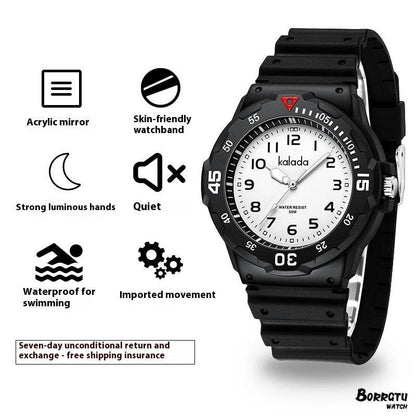 Men's Sports Luminous Quartz Watch - Stylish, Durable, 5-Year Warranty - Buy Center