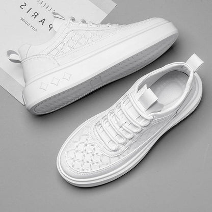 British Style Casual Board Shoes - Thick Soled & Breathable Comfort - Buy Center