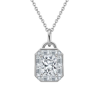 925 Sterling Silver Necklace - Elegant Geometric Design for Modern Style - Buy Center