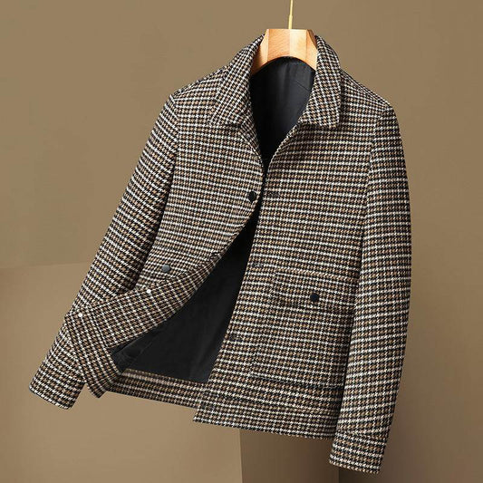 Casual Plus-Sized Loose Top Jacket - Stylish Men's Autumn Wear - Buy Center