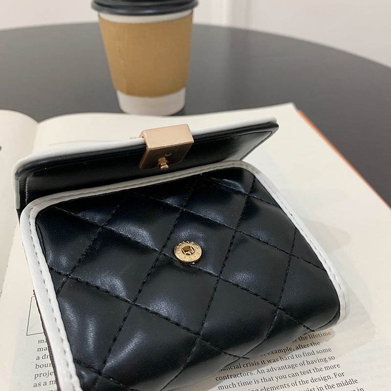 Trendy PU Leather Coin Purse - Stylish Short Wallet for Women 2025 - Buy Center