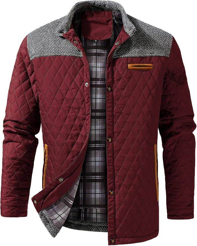 Stylish Color Matching Casual Jacket for Men - Trendy Men's Fashion 2025 - Buy Center