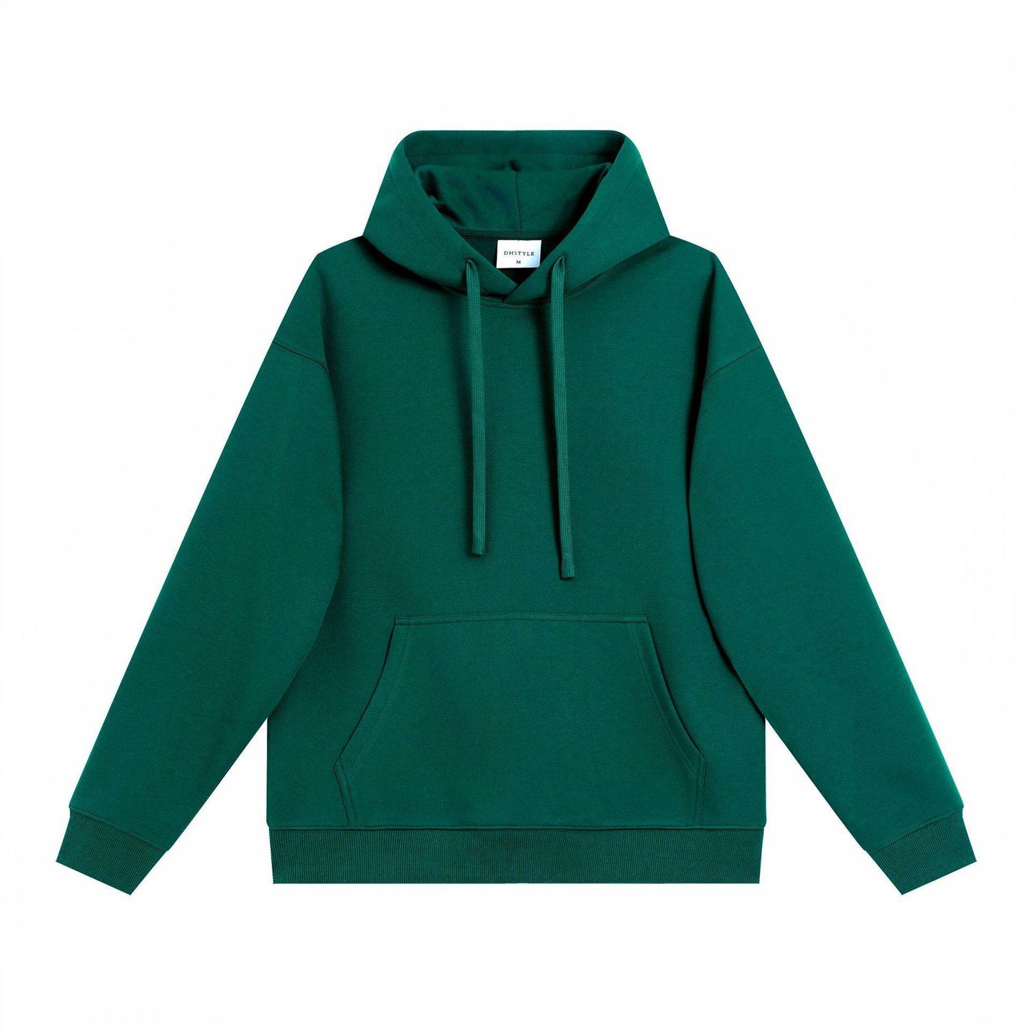 Simple Drop-Shoulder Hooded Sweater - Stylish Cotton Blend for Men - Buy Center