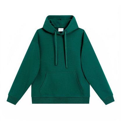 Simple Drop-Shoulder Hooded Sweater - Stylish Cotton Blend for Men - Buy Center