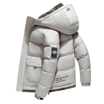 Men's Cotton-Padded Coat - Stylish Parka for Autumn & Winter 2025 - Buy Center