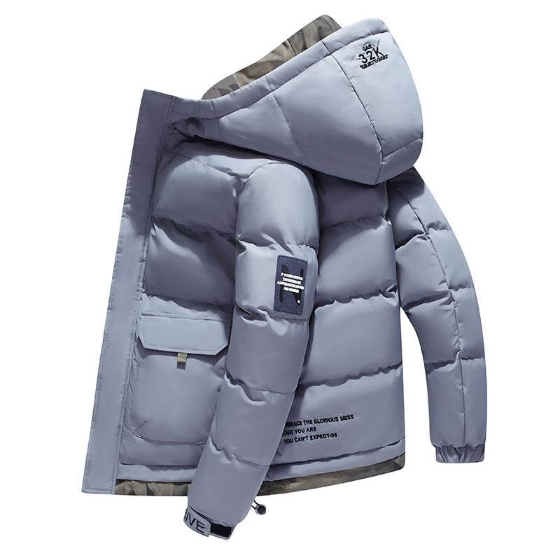 Men's Cotton-Padded Coat - Stylish Parka for Autumn & Winter 2025 - Buy Center