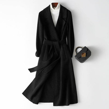 Korean Style Woolen Coat for Women - Warm, Stylish Fall/Winter Fashion - Buy Center