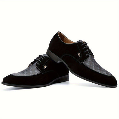 Mens Business Oxford Shoes Lightweight Comfortable Shoes