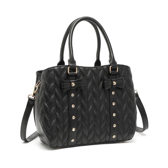 Misslulu Trendy Fashion WomenS Ladies Handbag TopHandle Bag Holiday Gift For Women Back to School